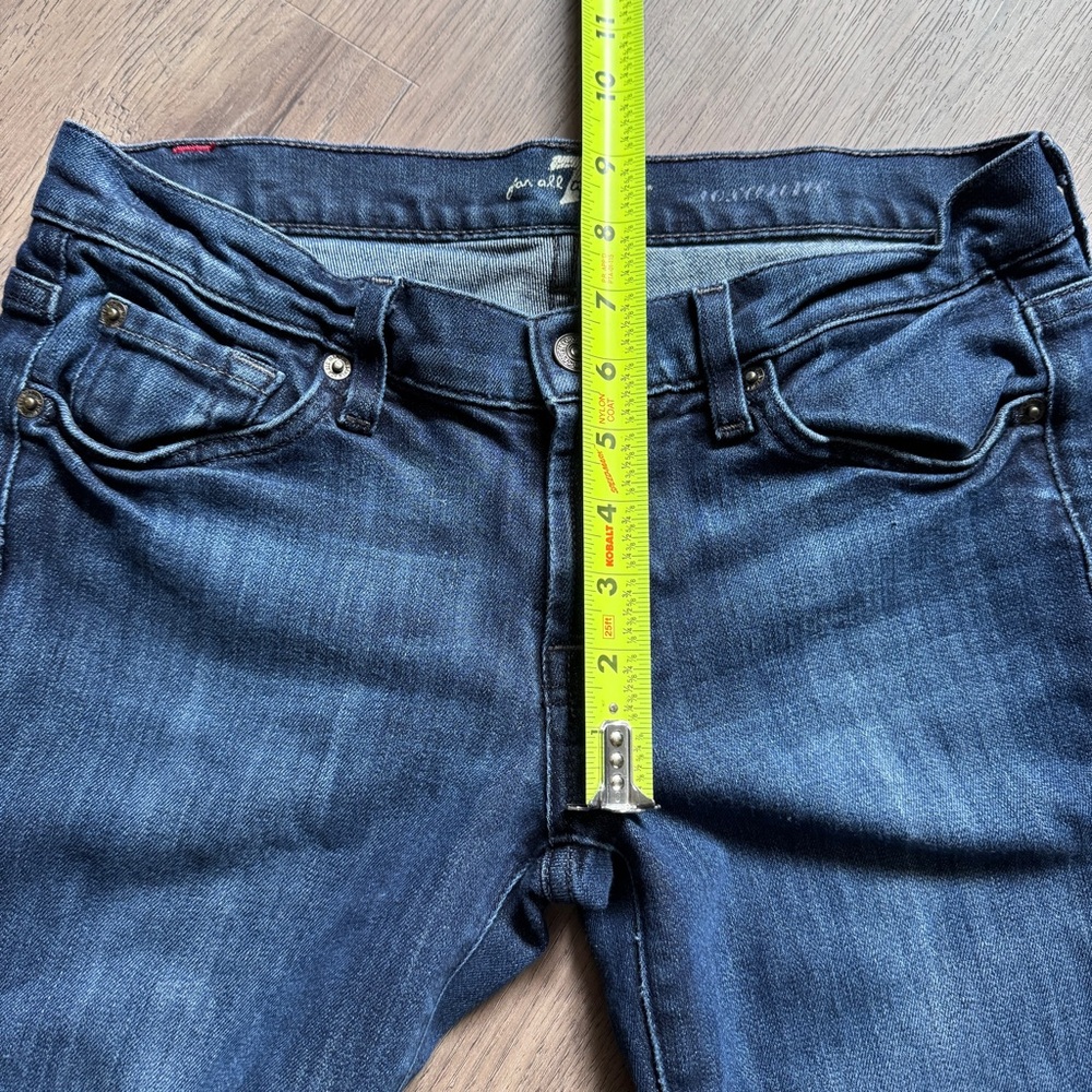 7 For All Mankind Roxanne Blue Jeans - Size 28 - Picture 10 of 16